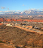 Above View - St. George Airport